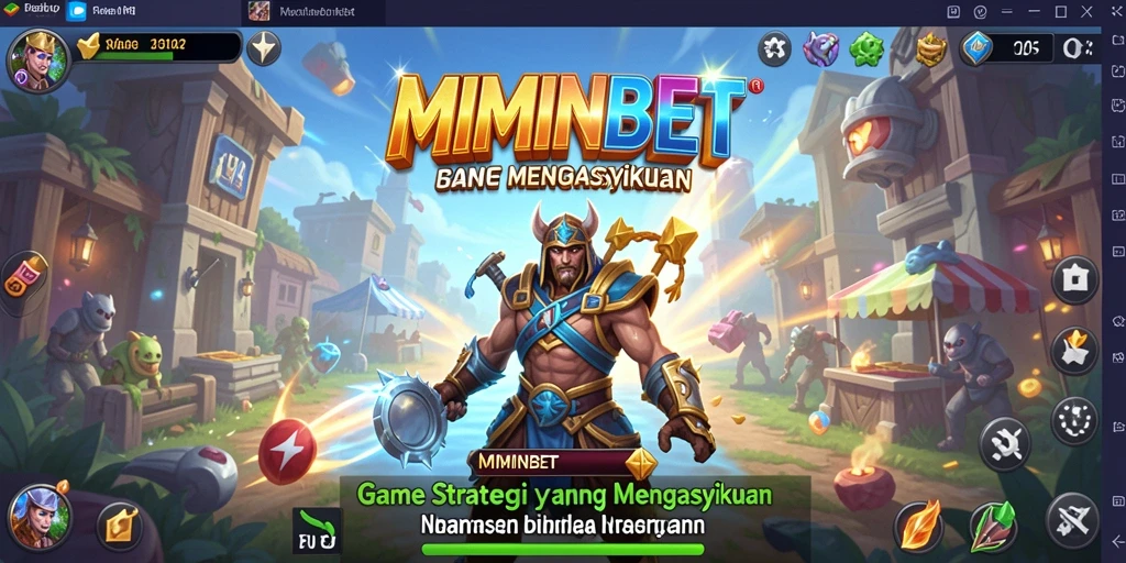 Tampilan gameplay MIMINBET yang strategis dan mendebarkan.