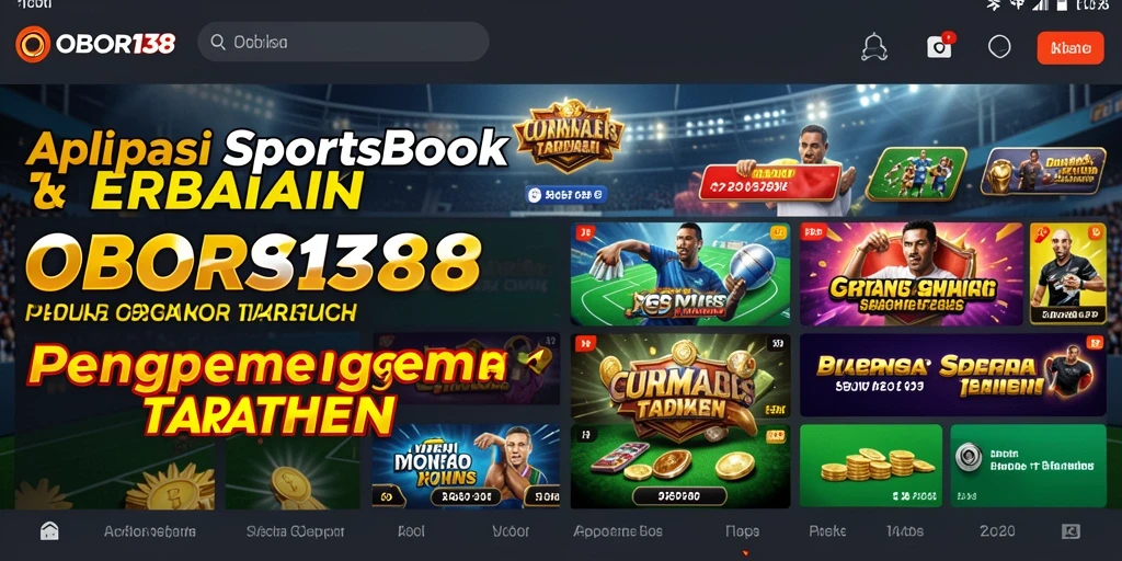 Tampilan menarik dari gameplay OBOR138 dengan berbagai pilihan taruhan.