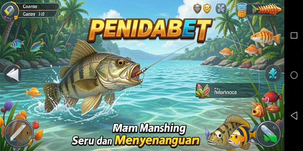Tangkapan ikan yang menakjubkan dalam gameplay PENIDABET.