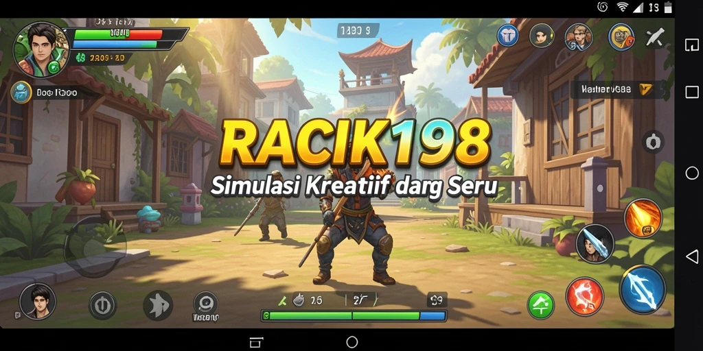 Tampilan gameplay RACIK198 yang menegangkan dan mengasyikkan.