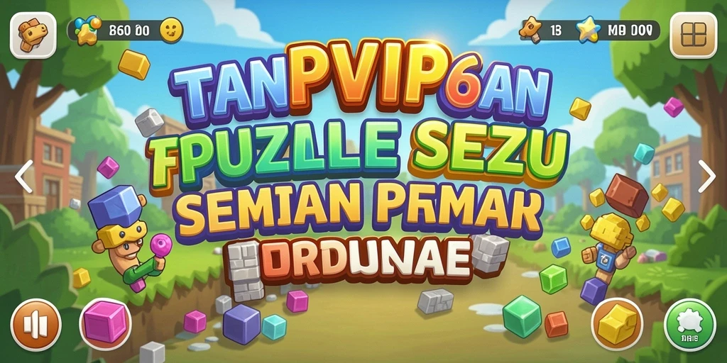 Screenshot gameplay RPVIP6 menampilkan tantangan puzzle menarik.